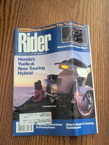 Rider may 1989 harley - ,