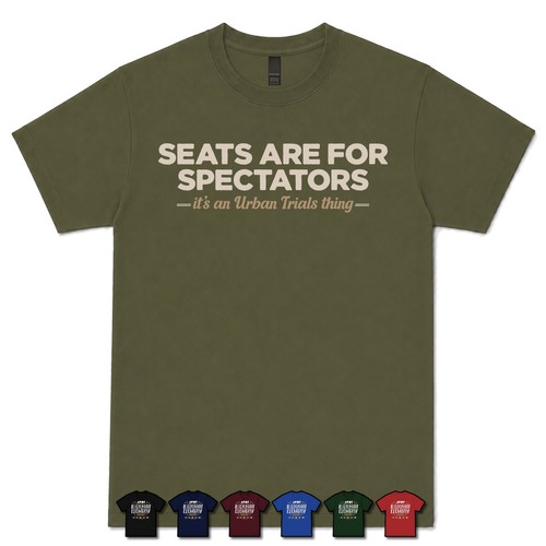 Seats are for spettators urban - for,